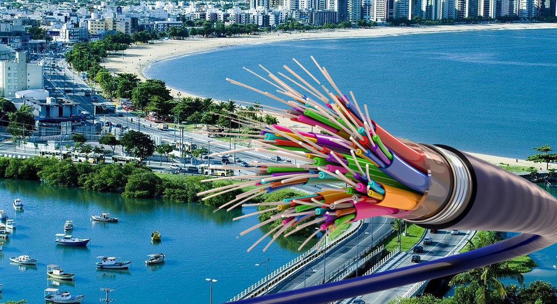 Espírito Santo Fibra óptica internet licitação