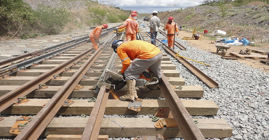 Ferrovia – Minas Gerais – obras
