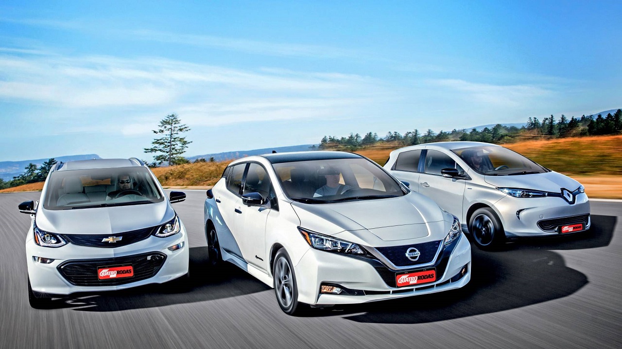 Existem hoje 46.851 carros elétricos rodando pelo Brasil