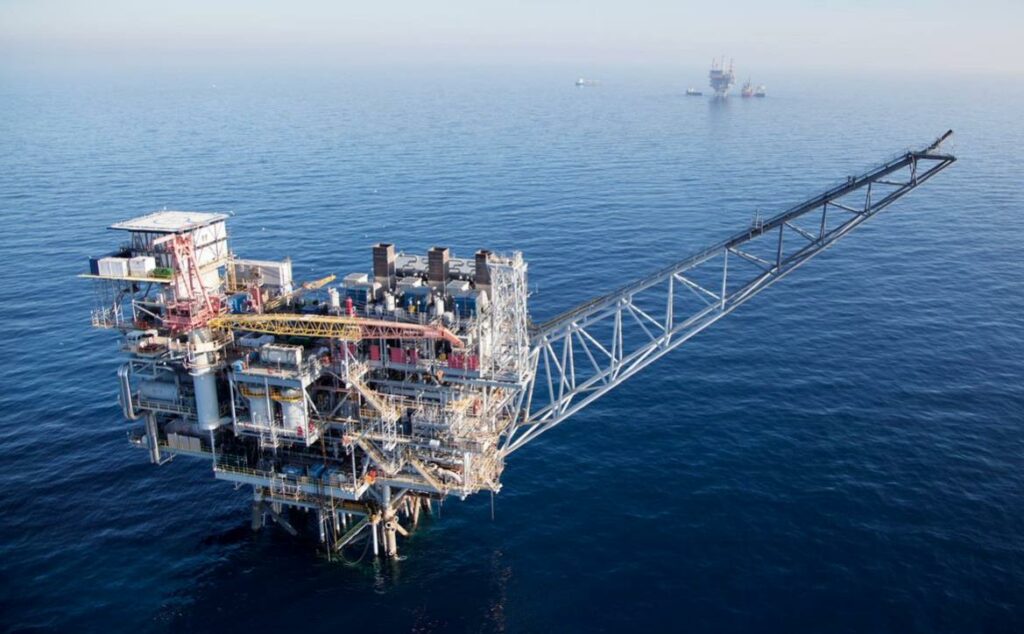 Chevron Plataforma Tamar Israel