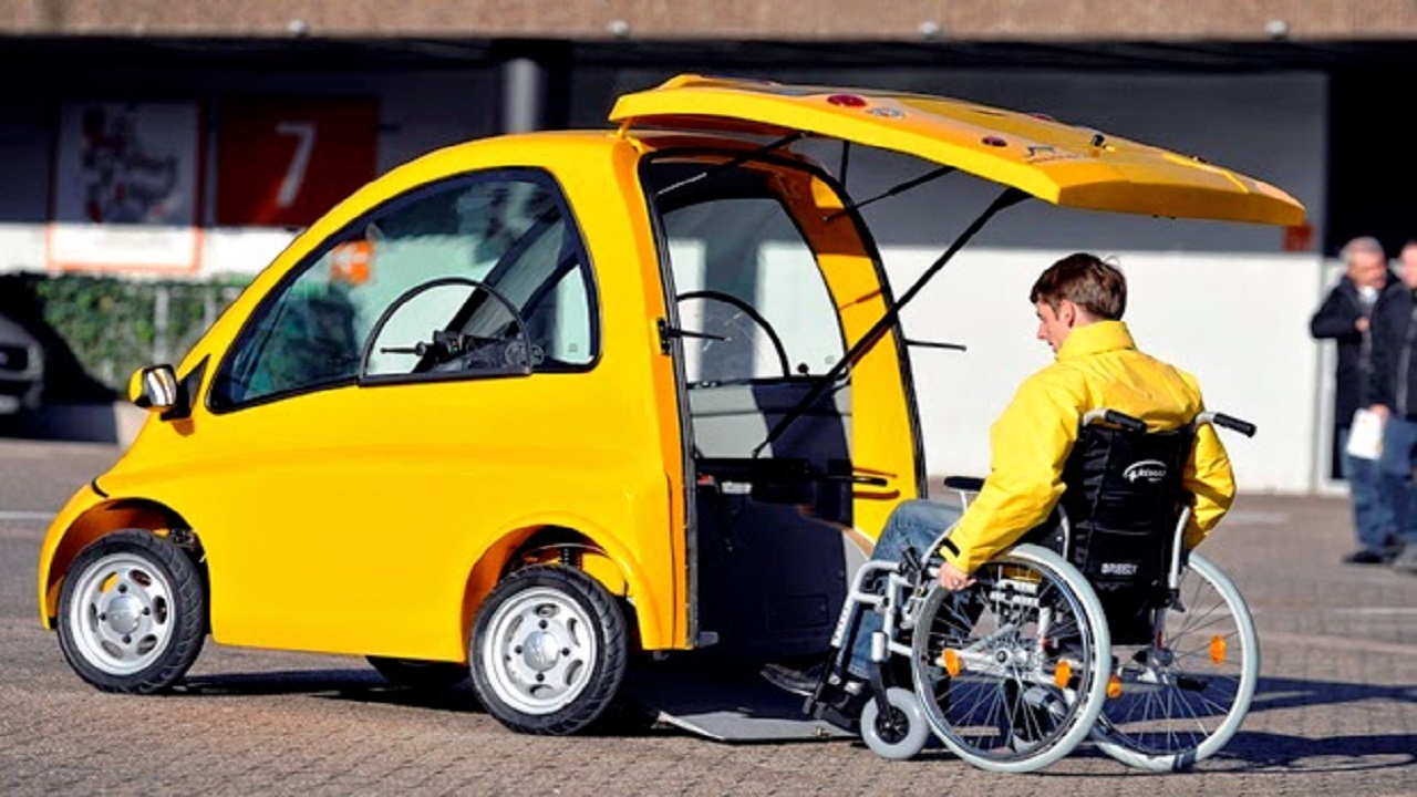 Carro elétrico - cadeirante - assento