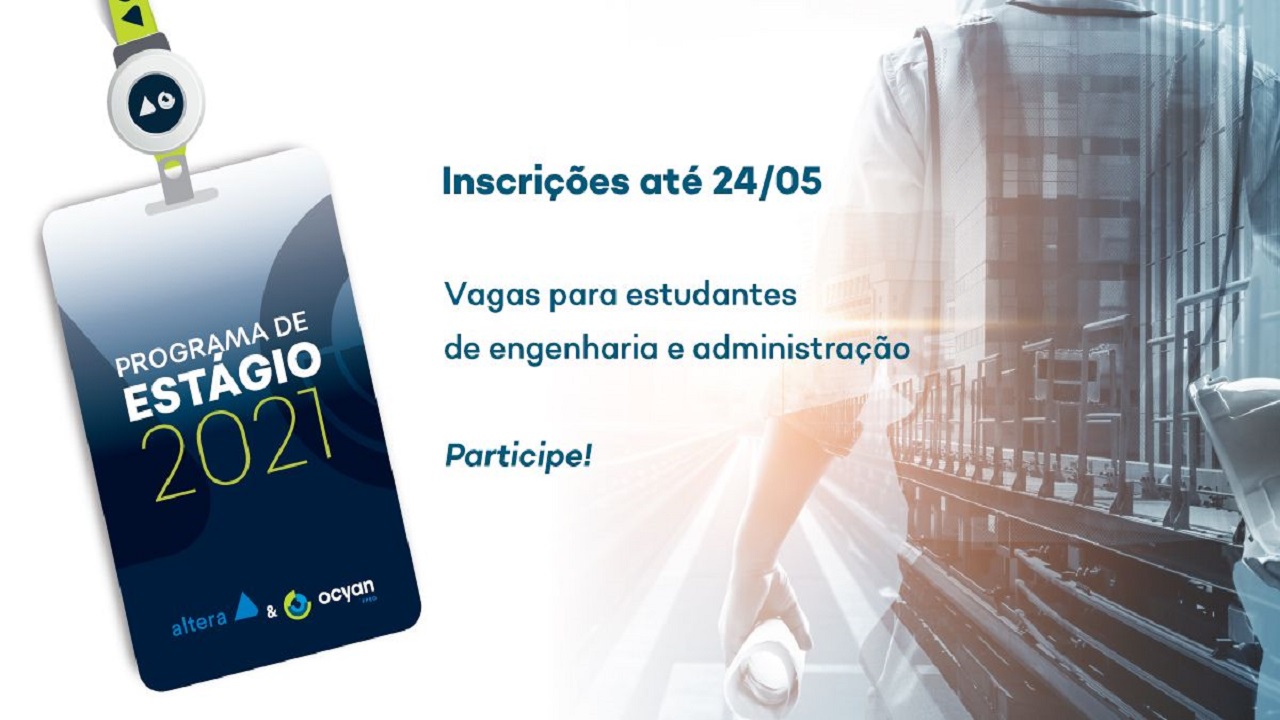 Petróleo e gás - estágio - Altera&Ocyan - Rio de janeiro