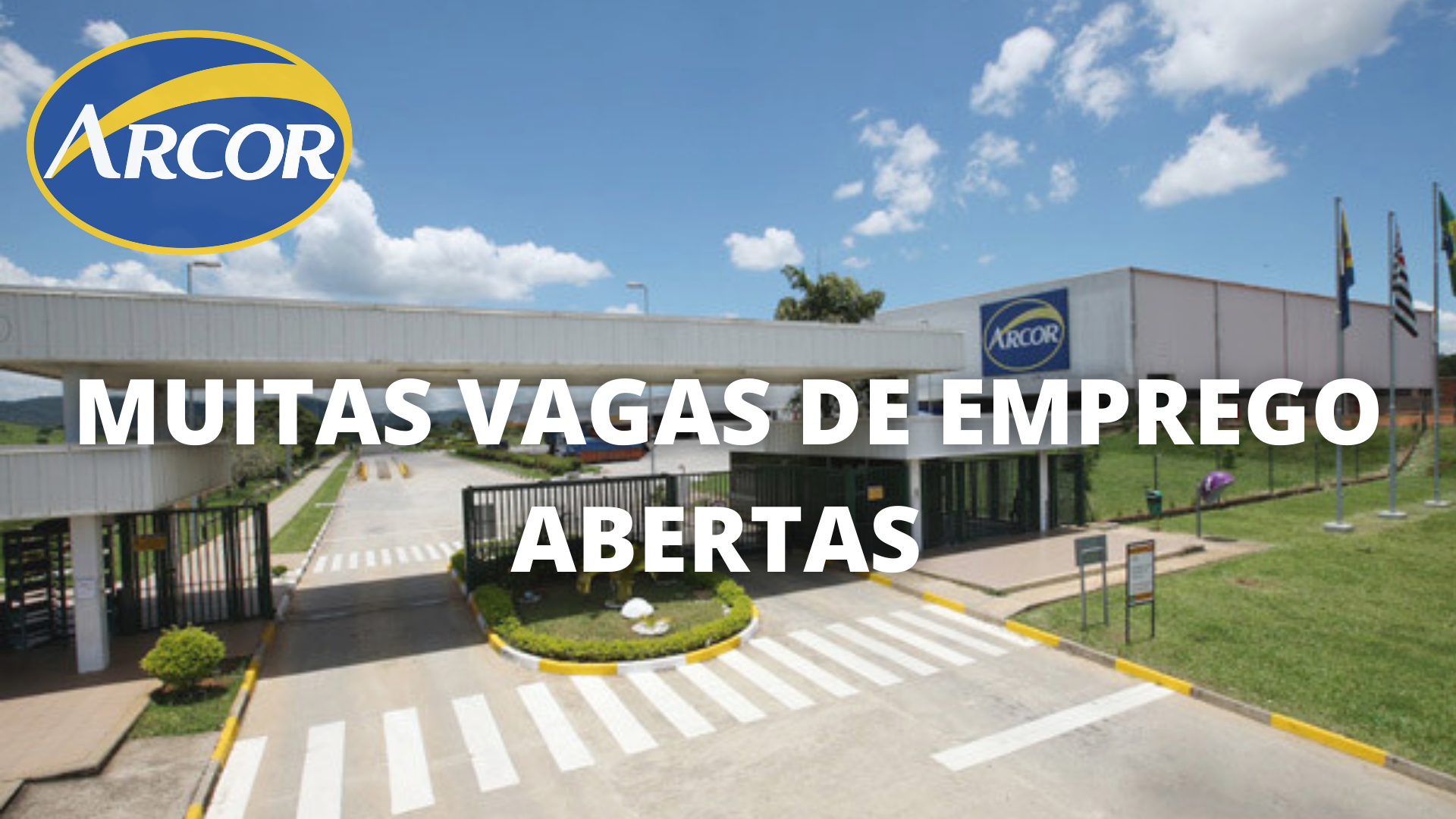 emprego – São Paulo – Minas Gerais - Arcor