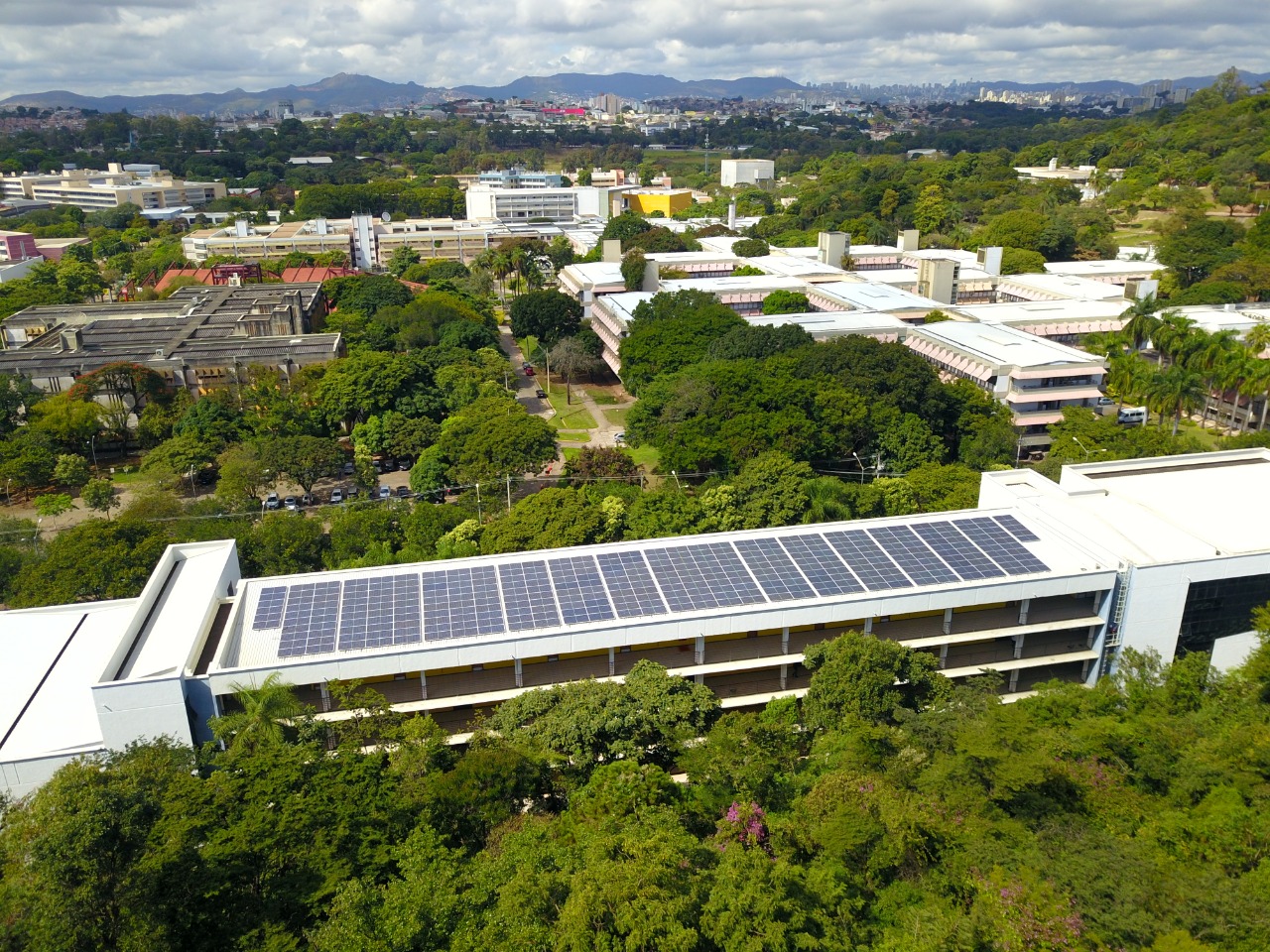 UFMG solar plant - UFV - solar energy
