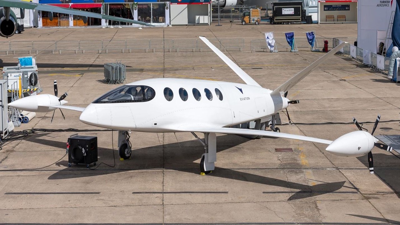 avião elétrico - eviation - motor elétrico - avião elétrico - bateria ion lítio