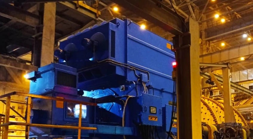 WEG electric motors cement factory