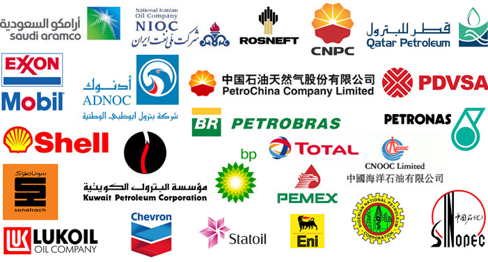 As maiores petrolíferas petroleiras super majors do petróleo do mundo