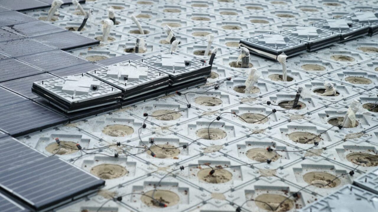 Pavimento - energia solar - renovável - fotovoltaica