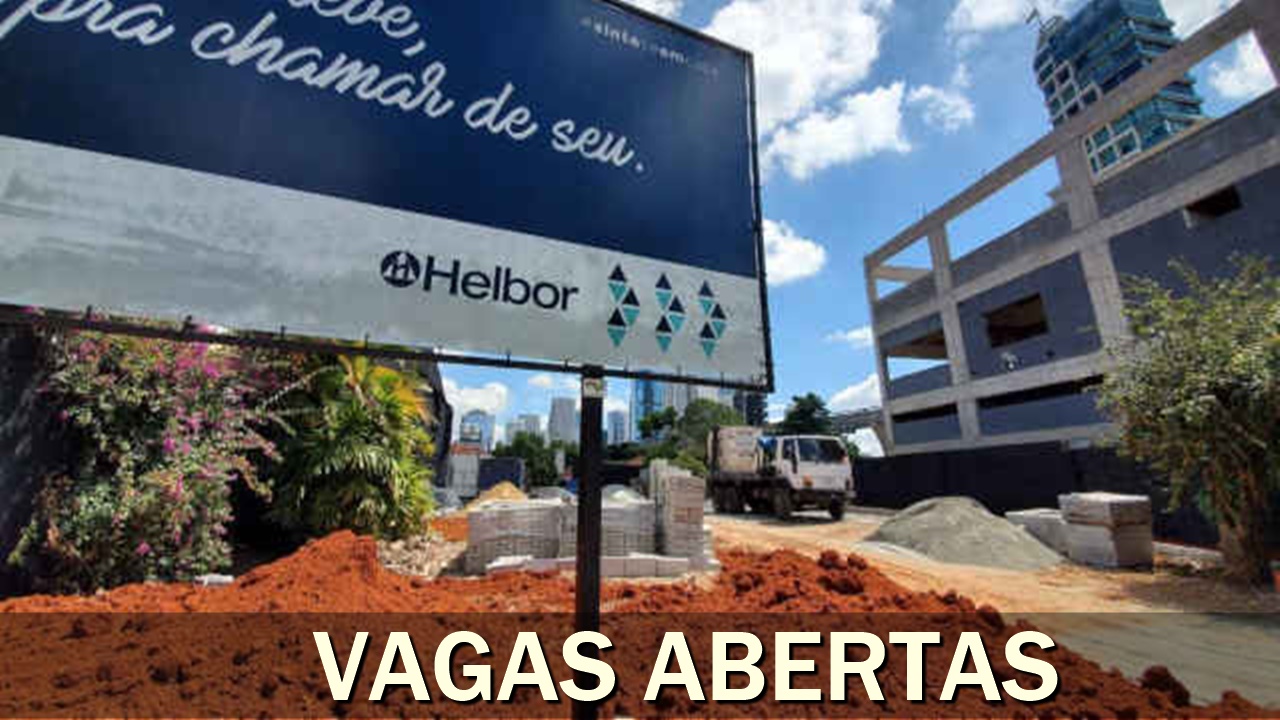 emprego - são paulo - estágio - trainee - construção civil - estudante - imobiliária