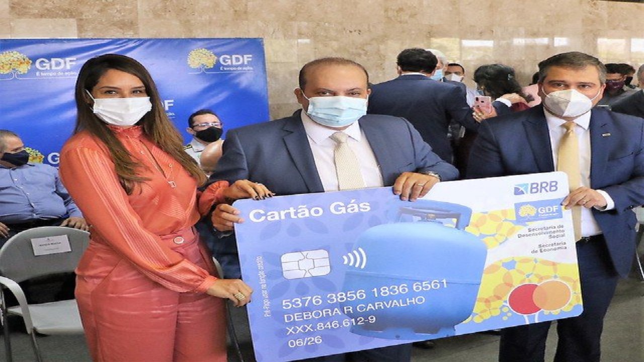 Cartão gás - DF - distrito Federal - gás de cozinha - distribuidoras