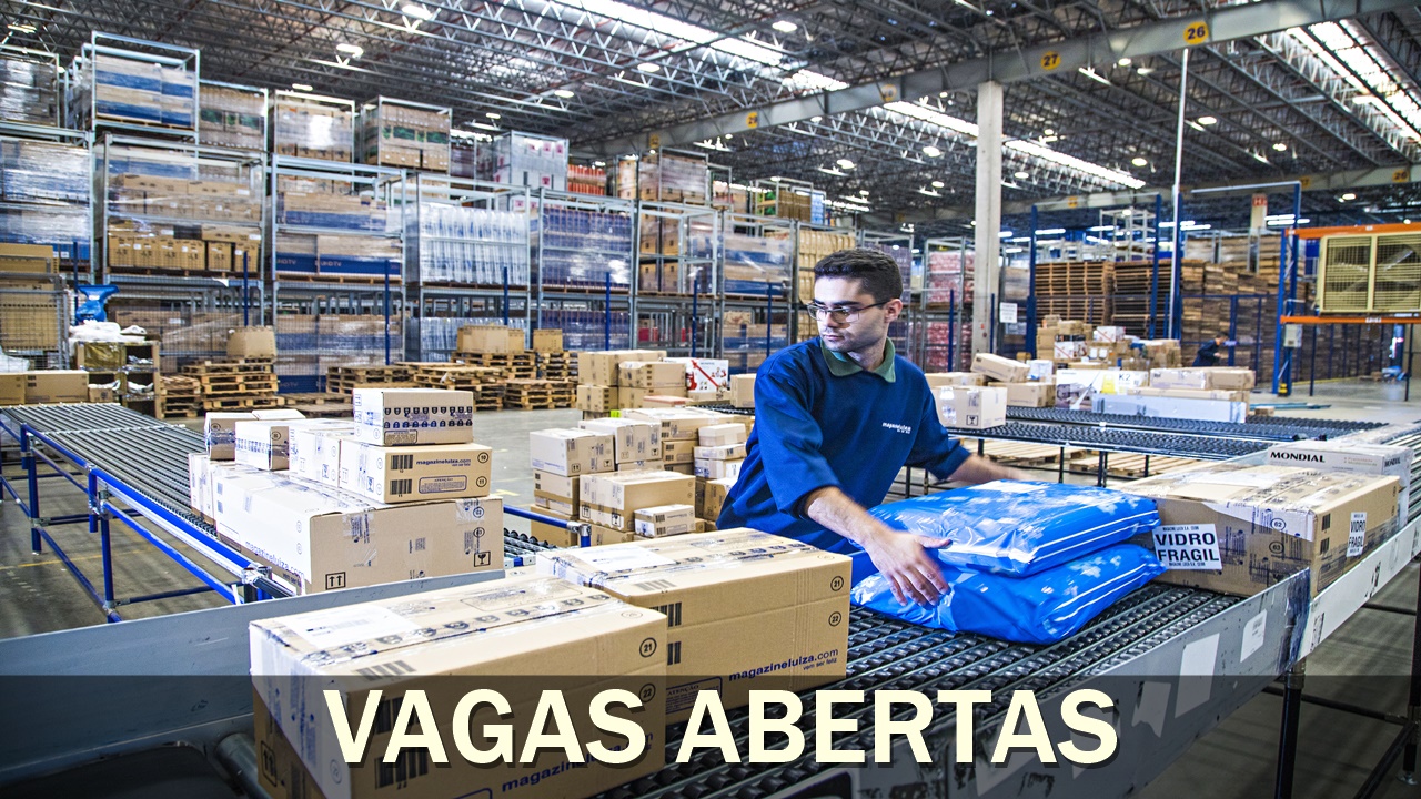 emprego - guarulhos - sp - magalu - magazine luiza - centro de distribuição