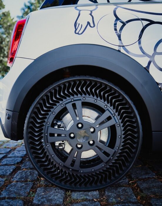 Michelin airless eco-friendly tire