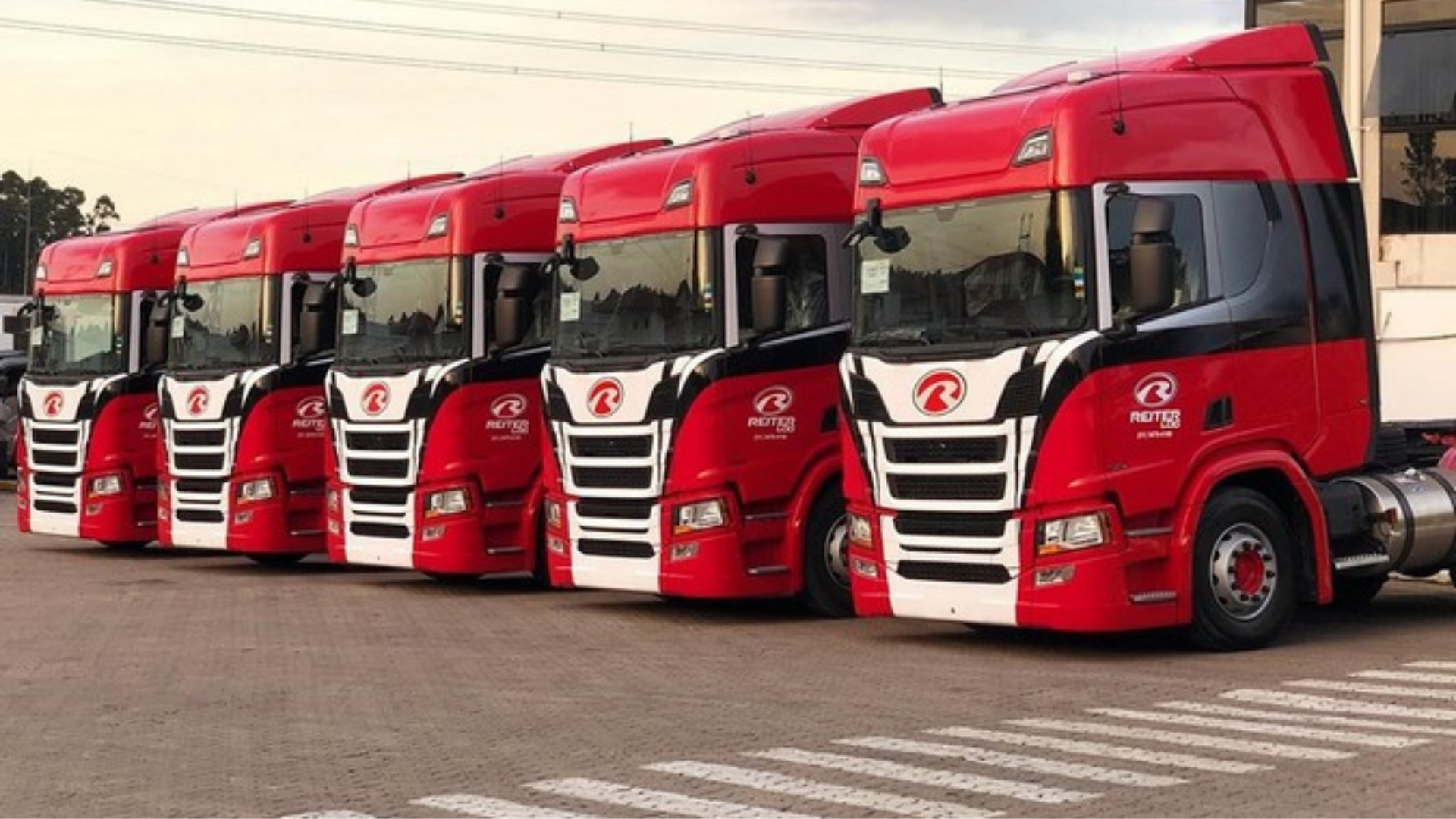 Scania – caminhões – gás