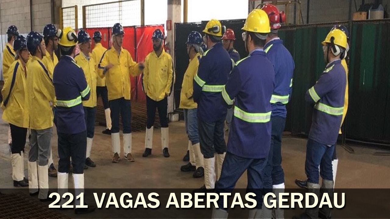 gerdau - aço - preço - emprego - vagas - rio de janeiro - usina - são paulo - bahia