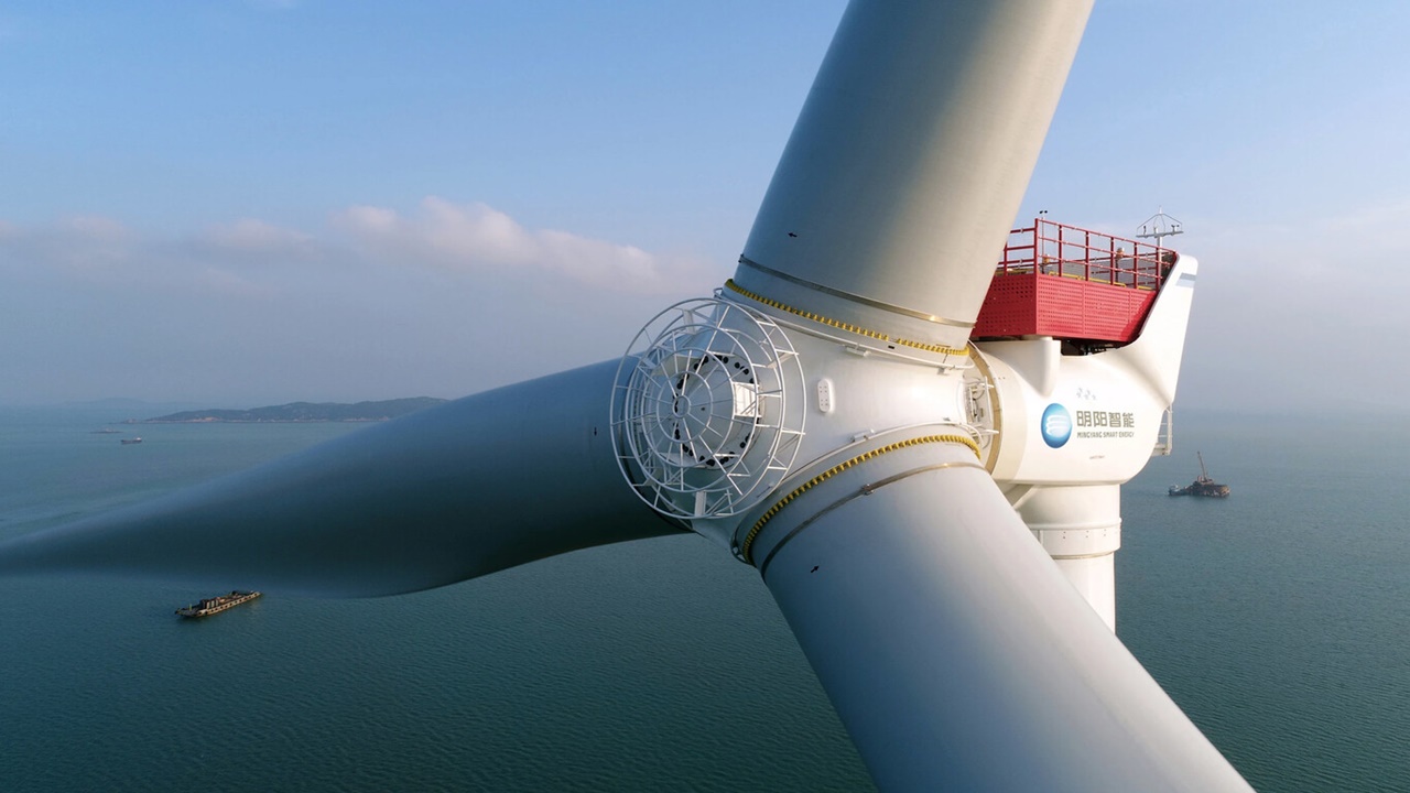 turbina - eólica - usina - energia renovável - painéis solares - General Electric - china - eua