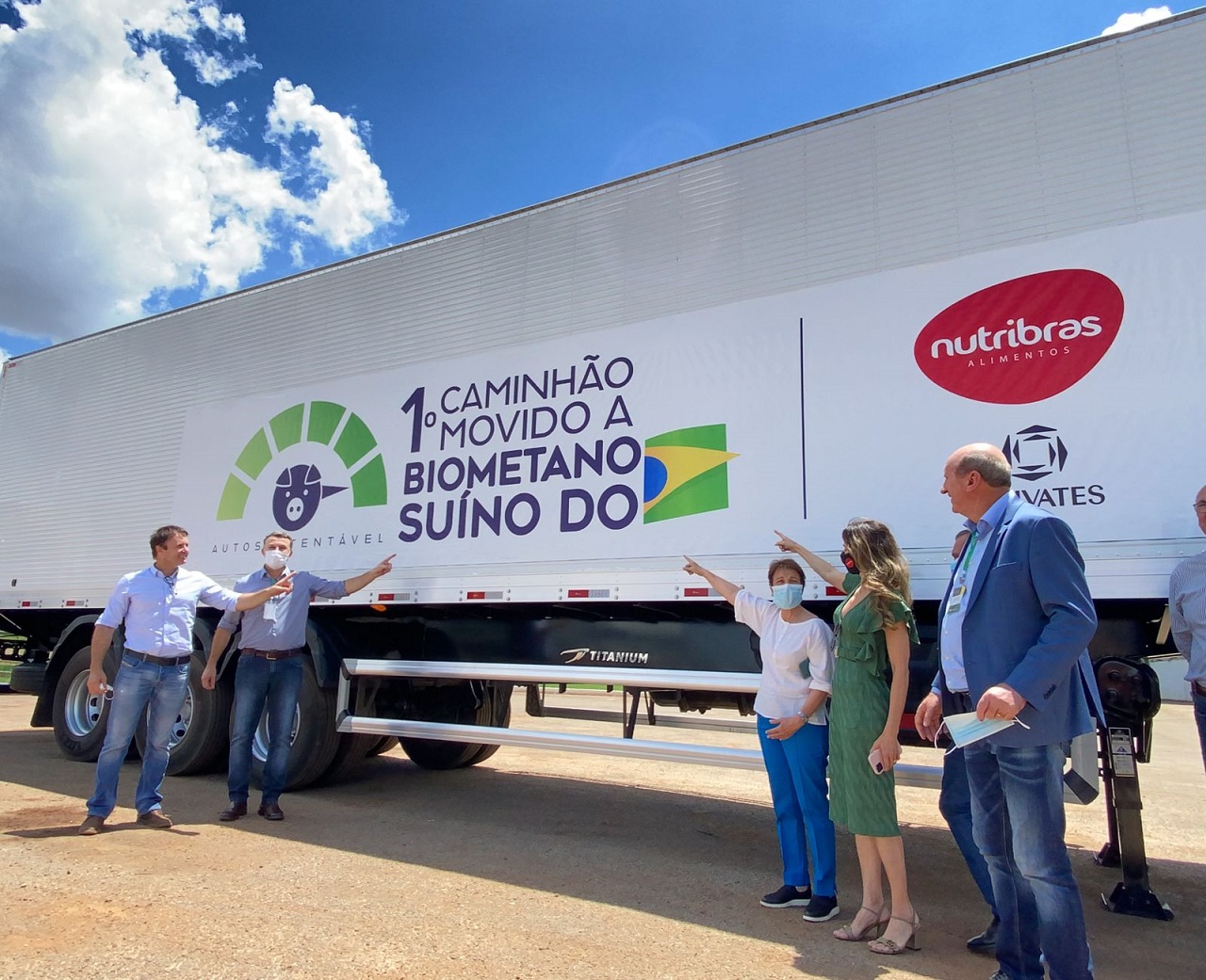 Biometano - biometano suíno - caminhão - MT - transporte de cargas