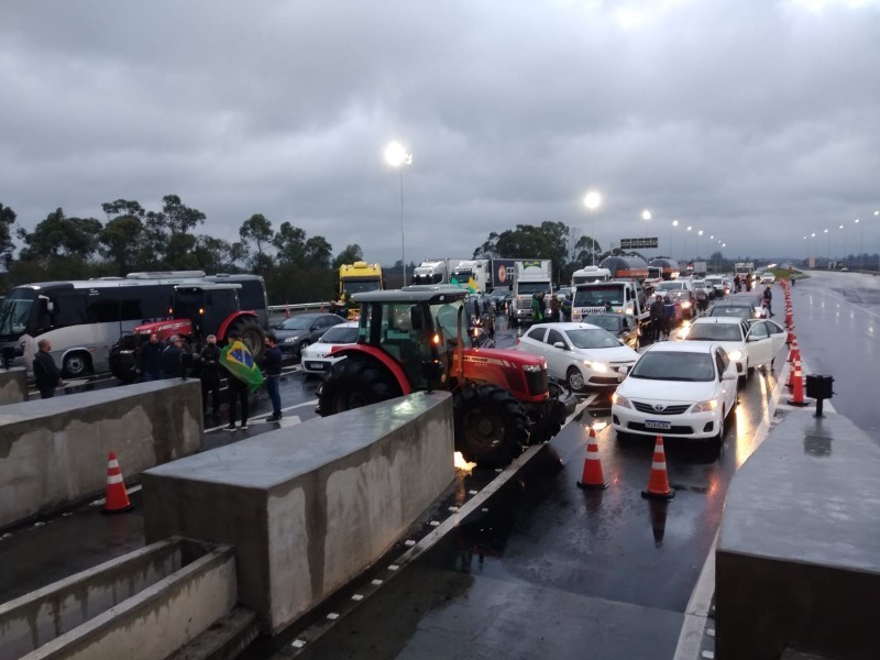 Greve dos caminhoneiros: quais são os pontos de manifestação em SC?