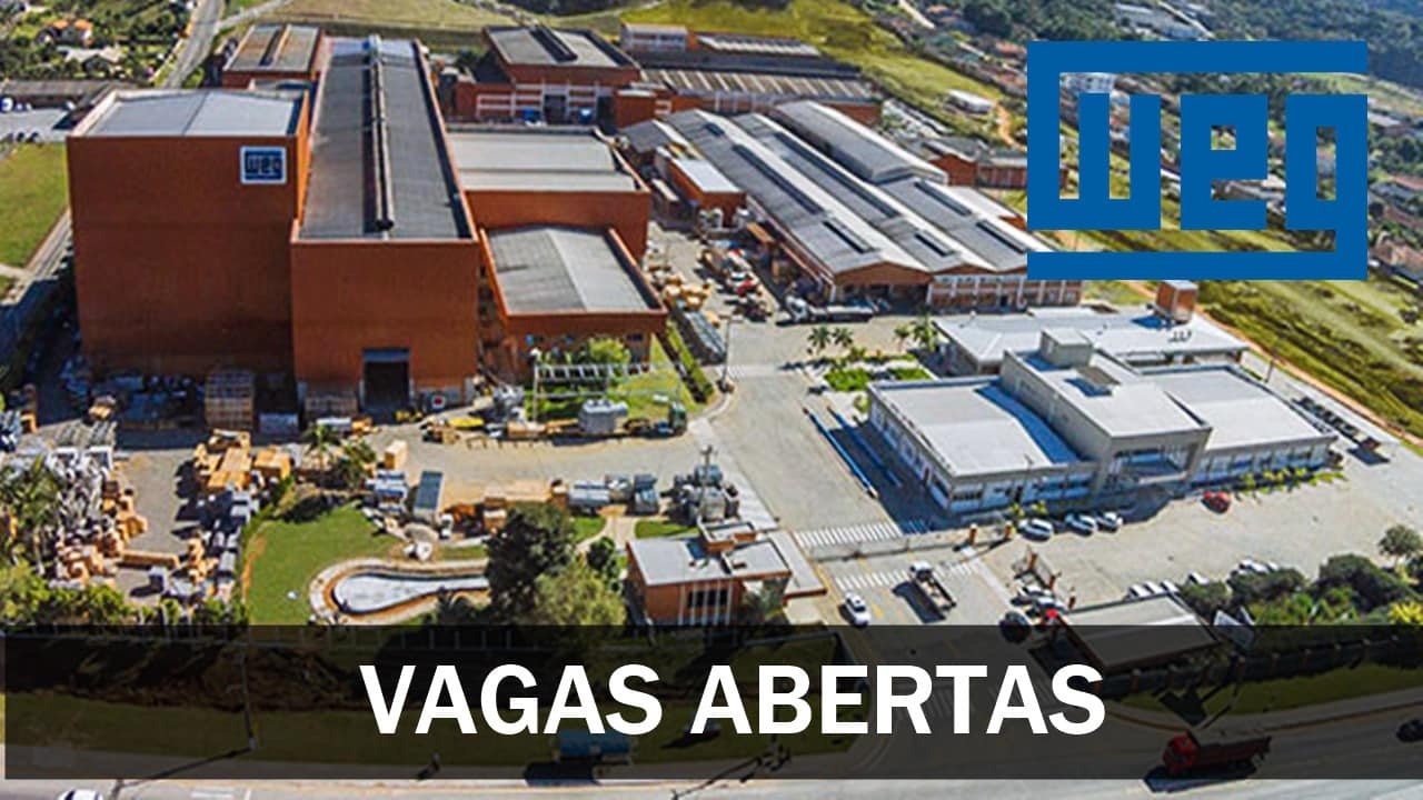 WEG curso gratuito - qualificação profissional - emprego - vagas - motor - turbina - aerogerador - transformador