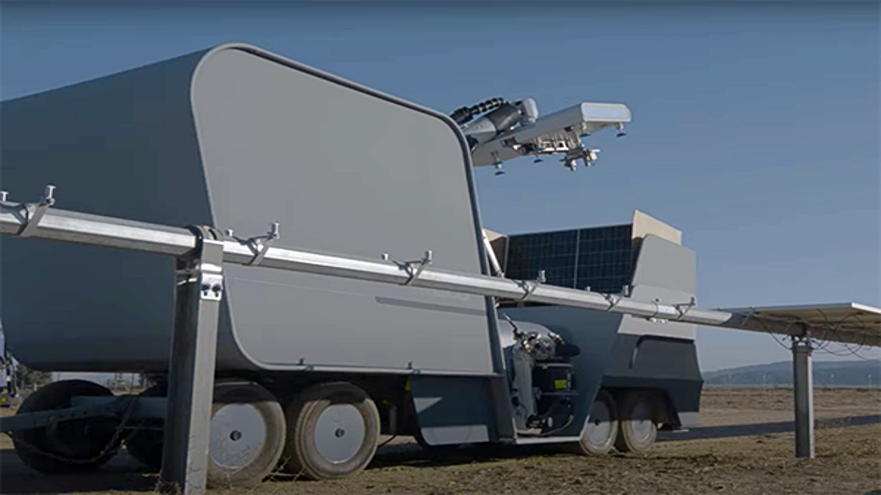 AES - energia solar - painéis solares - fotovoltaico - usina solar - atlas robot