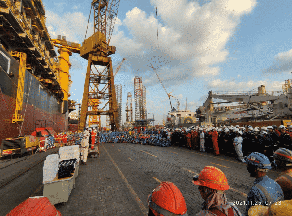 End of works of the MV-31 FPSO Guanabara in November