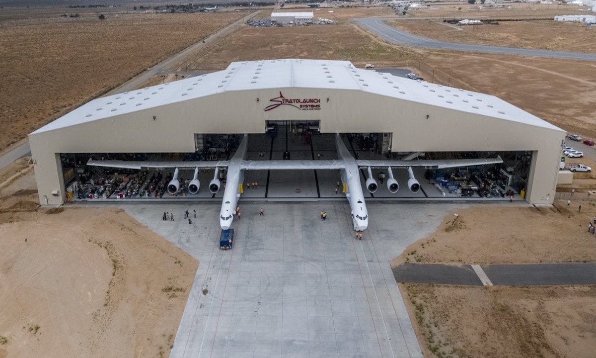 Stratolaunch - Roc - aviao - voo - hipersônico