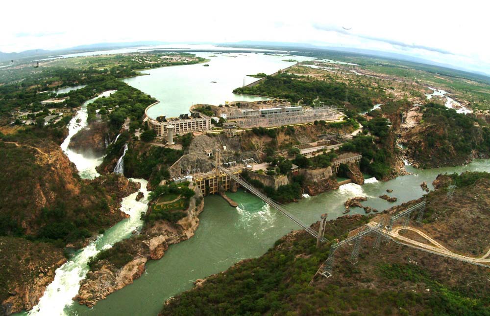 Usina, Hidrelétrica, turbinas