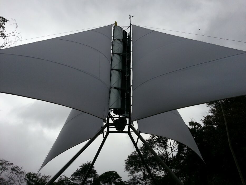 Sail System and Wind Generator of the Wind Cube