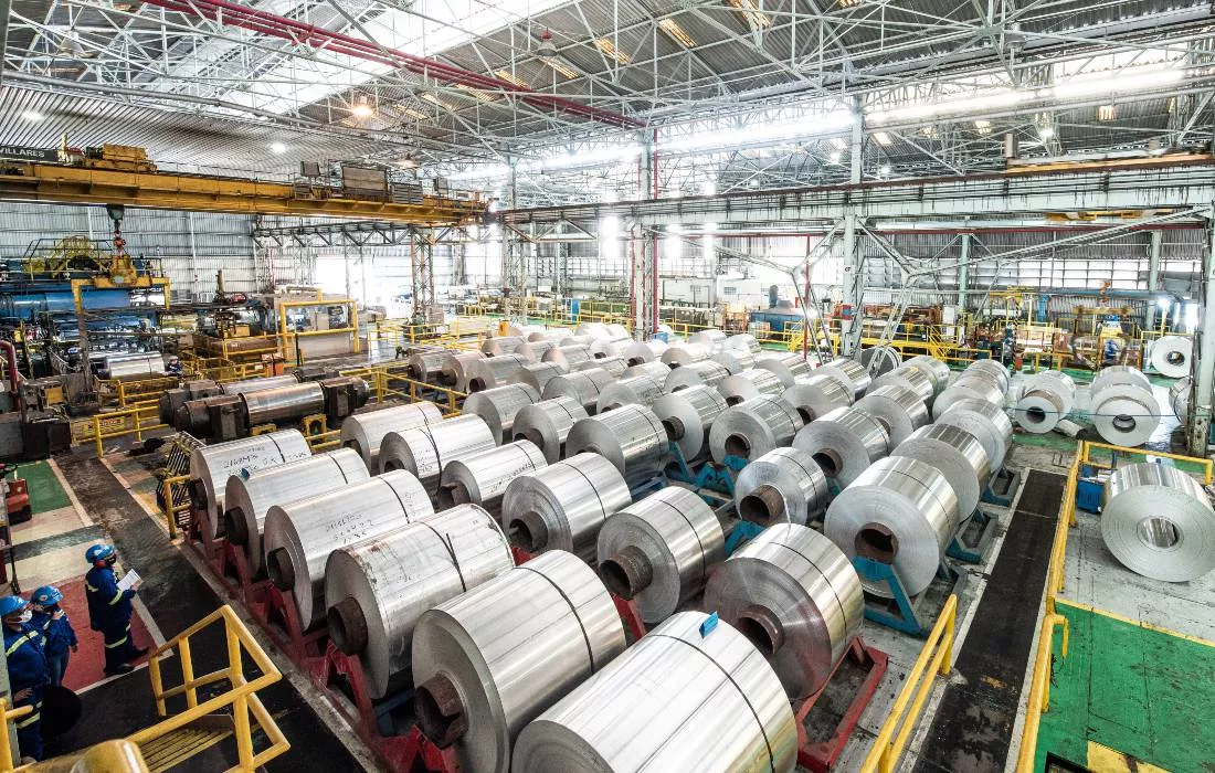 Bobinas de Alumínio Companhia Brasileira de Alumínio