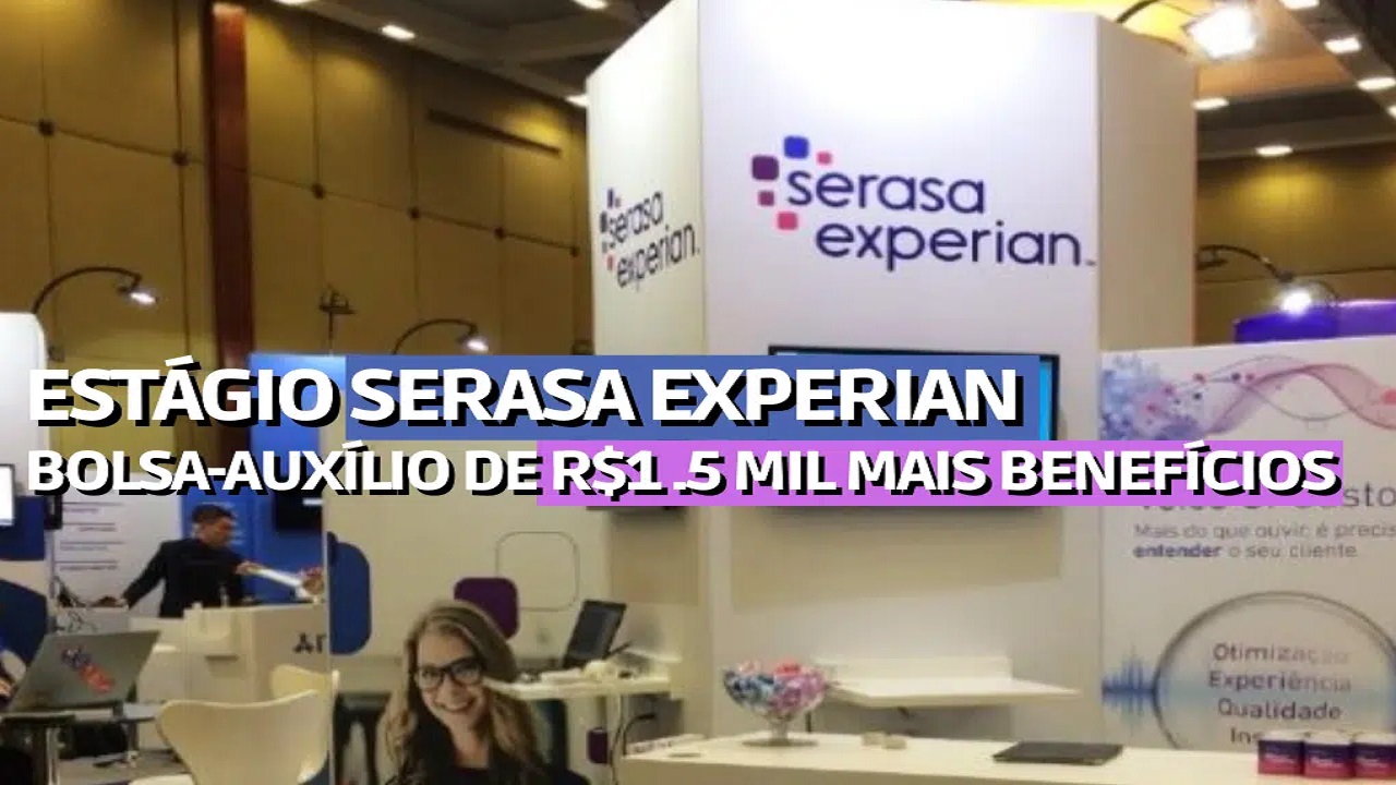 vagas de emprego - vagas - vagas de estágio - home office - Serasa