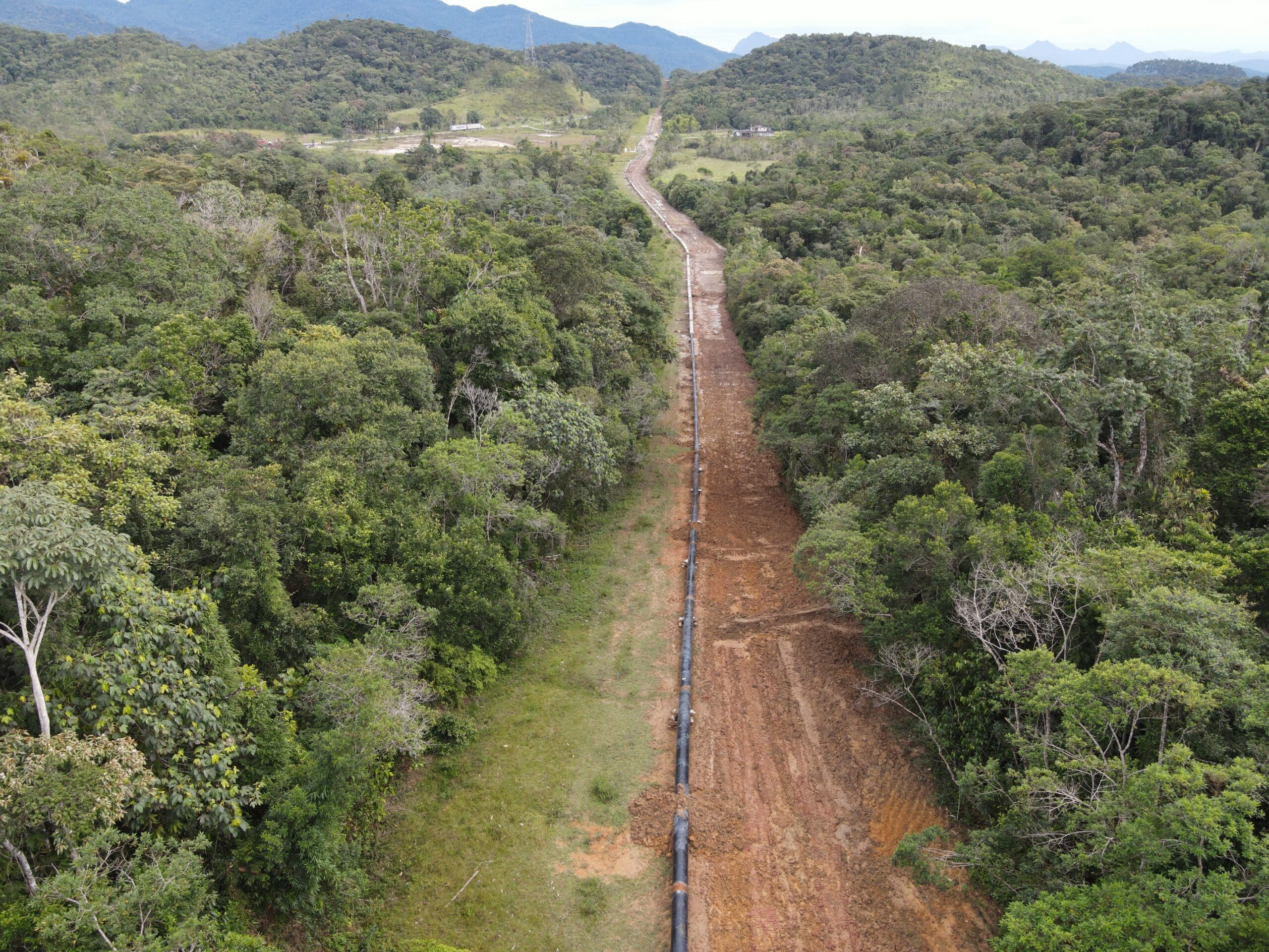 Tenenge concluiu a sondagem no gasoduto onshore do Terminal Gás Sul (SC); extensão ultrapassa 32km e corta municípios como Garuva, São Francisco do Sul e Itapoá - Canva