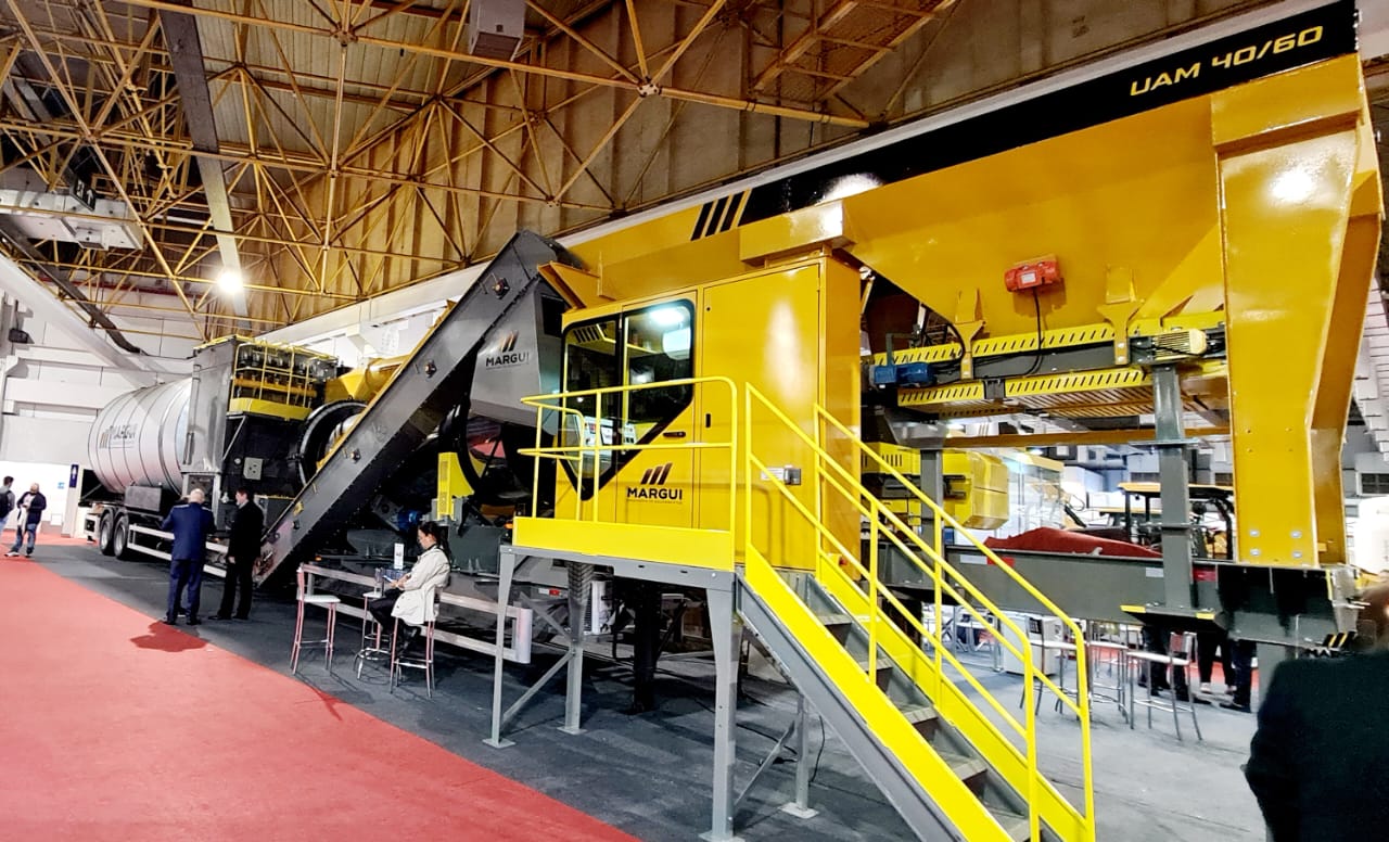 Usina de Asfalto que será apresentada em São Paulo