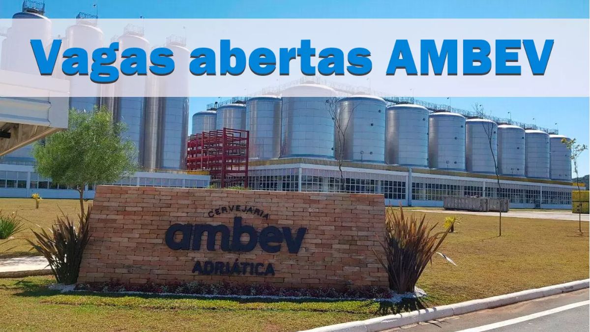 processo seletivo vendedor analista ambev vagas de emprego engenheiro ajudante conferente