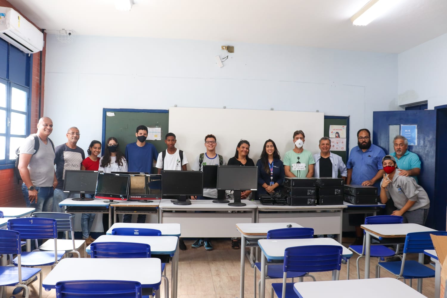 termelétrica, escolas, projeto