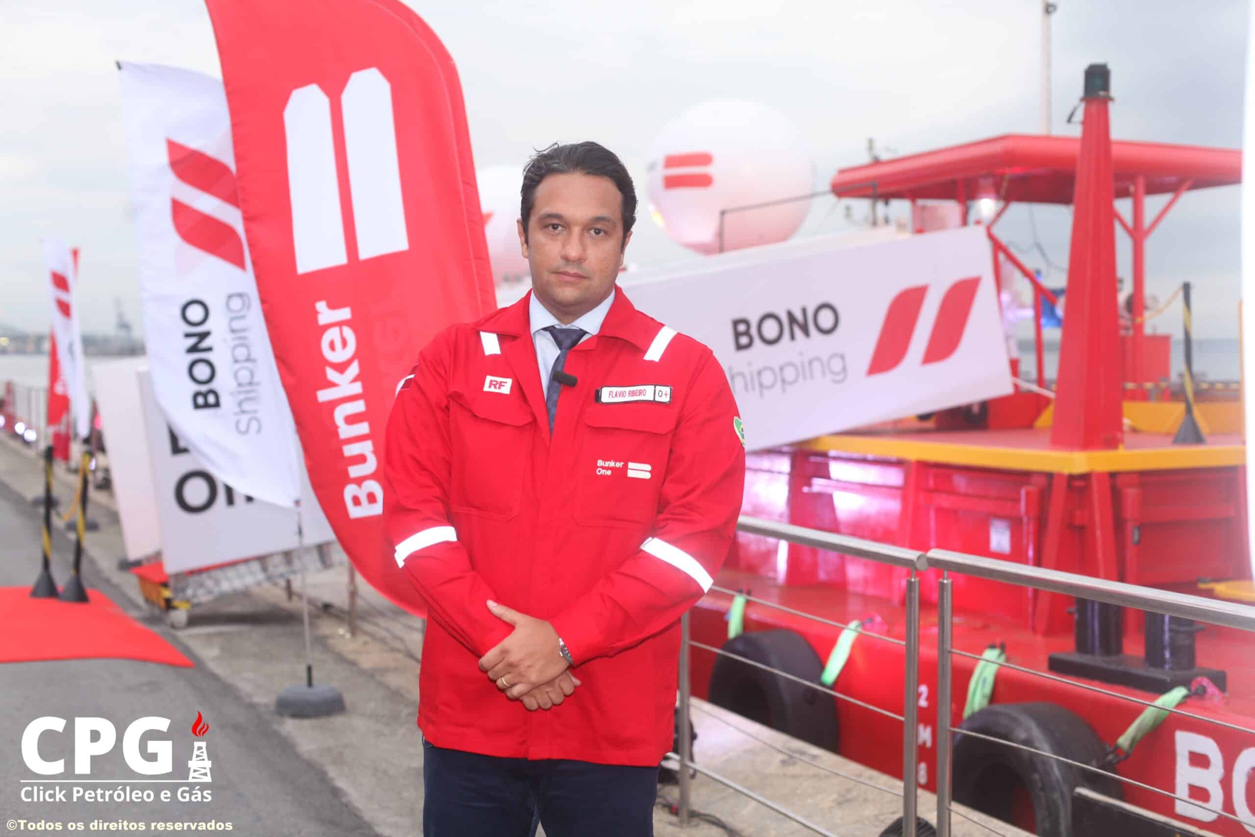 Flavio Ribeiro, CEO da Banker One posto de gasolina flutuante