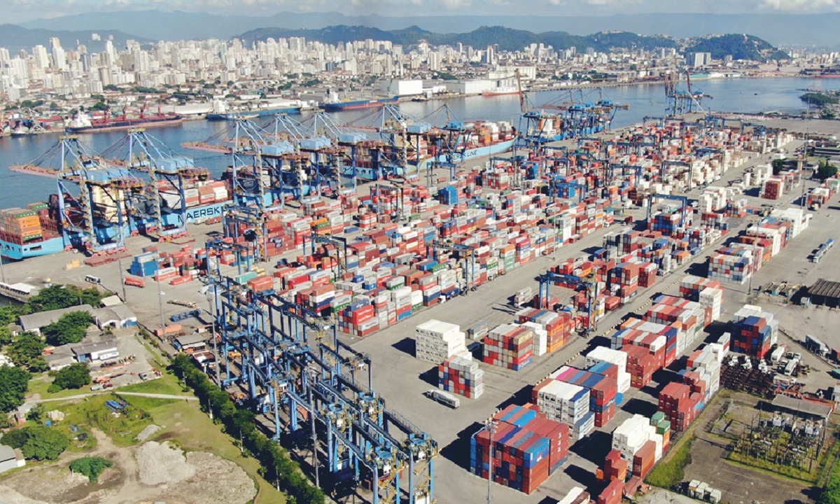 Santos, exportação, óleo