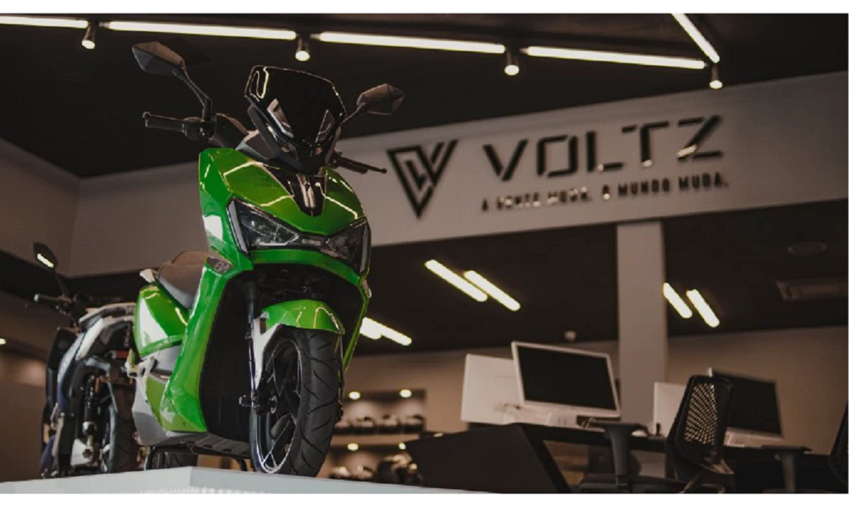 Fábrica, moto, elétrica