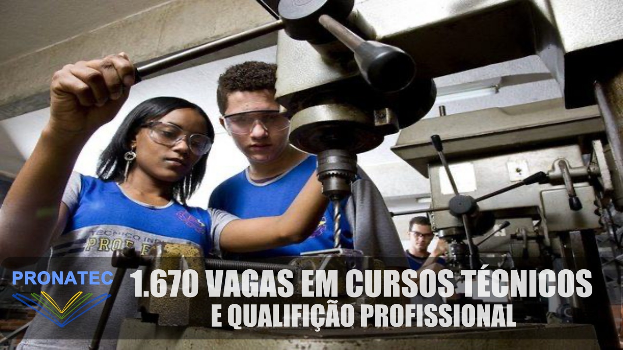 Pronatec - cursos - vagas - técnico - nível médio - qualificação profissional - pará