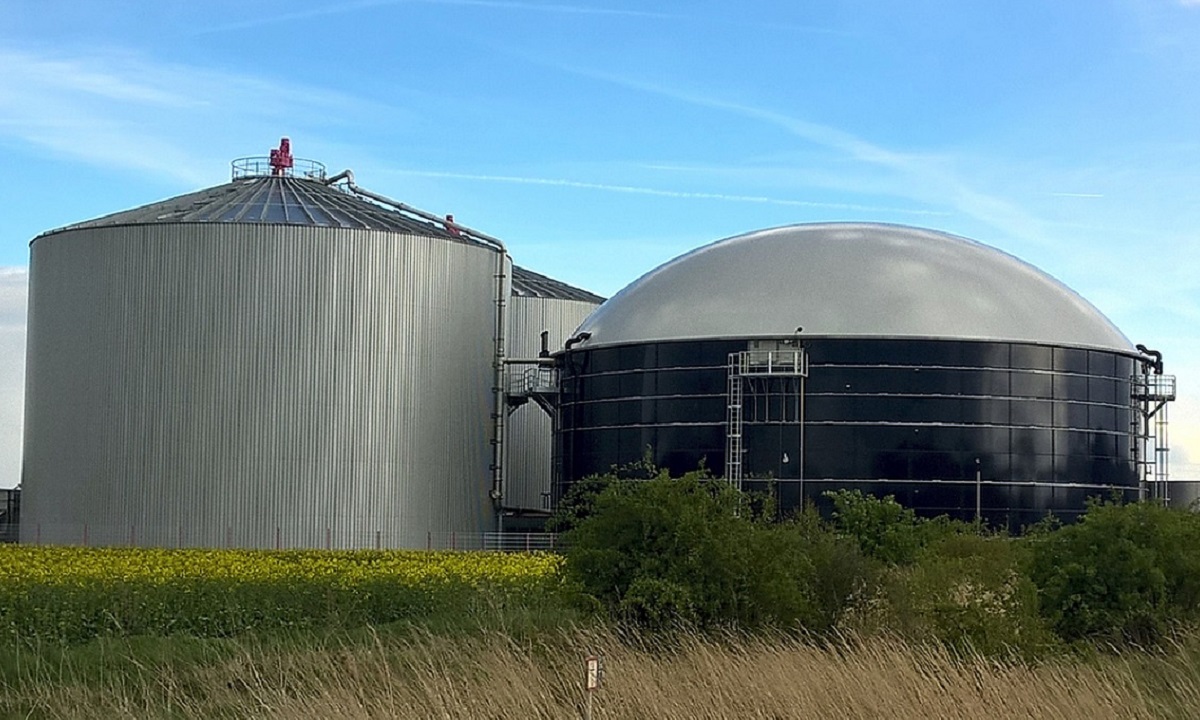 Biogás, usina, energia