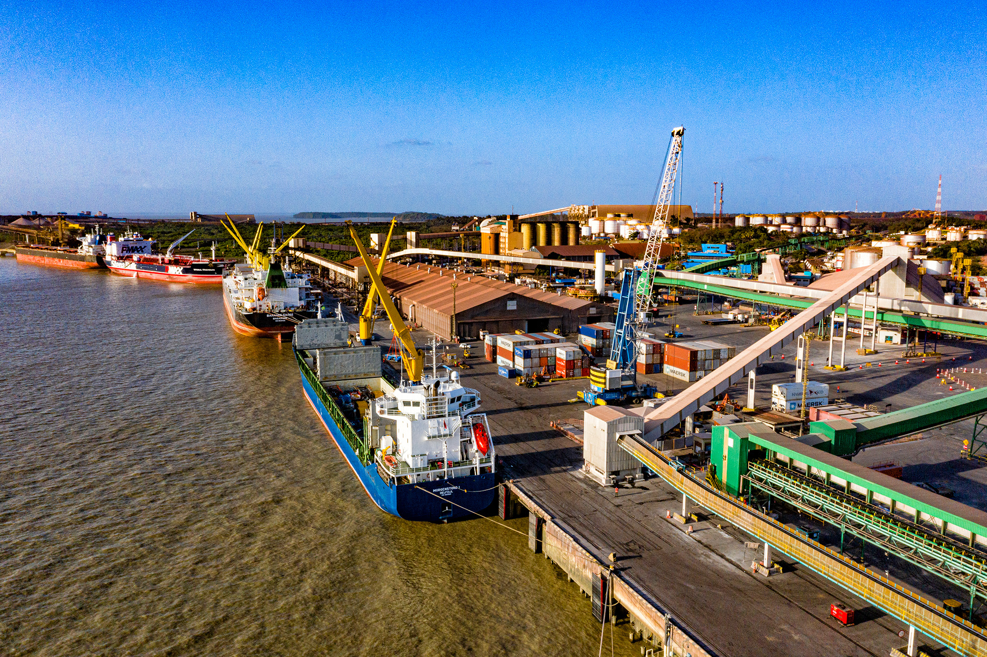 Projeto de infraestrutura da Santos Brasil no Porto do Itaqui terá a ampliação de 2 terminais e construção de uma nova área nos próximos anos.