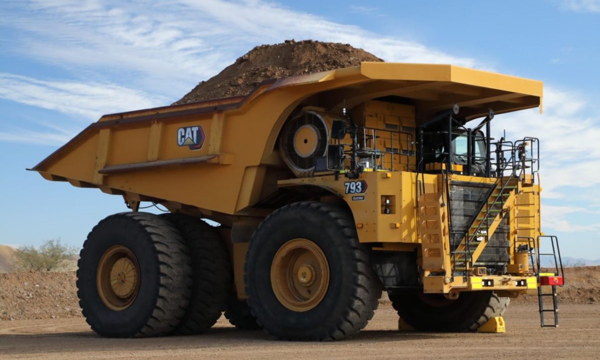 Caterpillar, mineração, caminhão