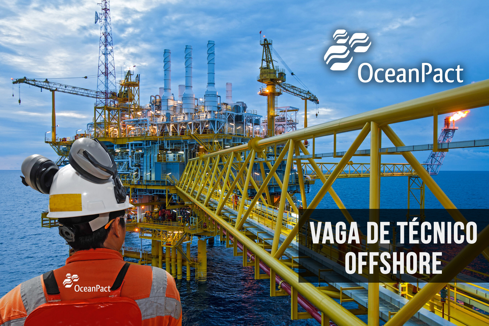 Oceanpact oferece vaga para Técnico em Segurança do Trabalho Offshore, além de muitas outras oportunidades para trabalhar no Rio de Janeiro