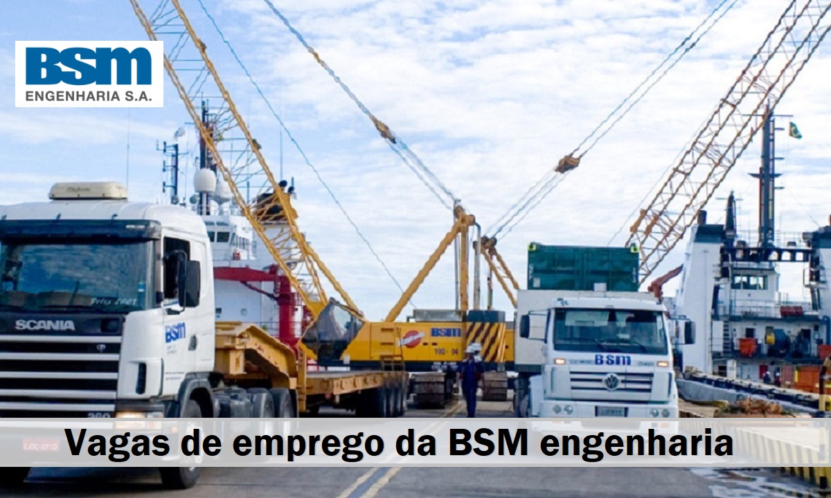 Engenharia, emprego, BSM