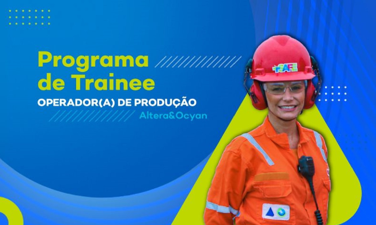 Altera&Ocyan, trainee, operador de produção