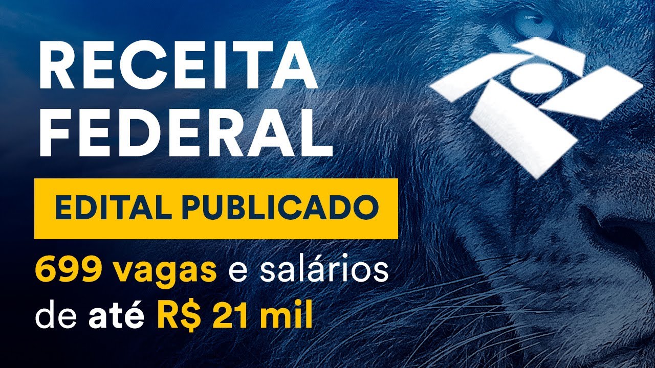 Concurso Público da Receita Federal foi ASSINADO! Serão ofertadas mais de 600 vagas