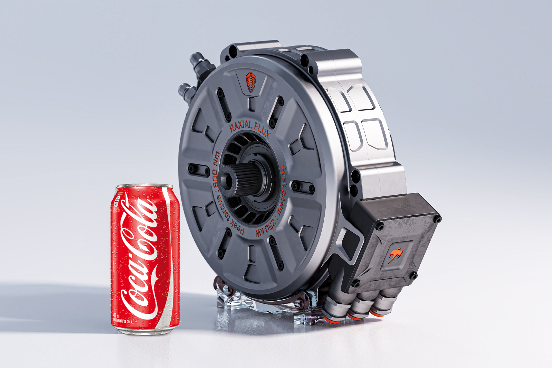 Motor elétrico inovador e super leve pesa apenas 28 Kg e entrega muito mais potência e torque que um 1.0 convencional