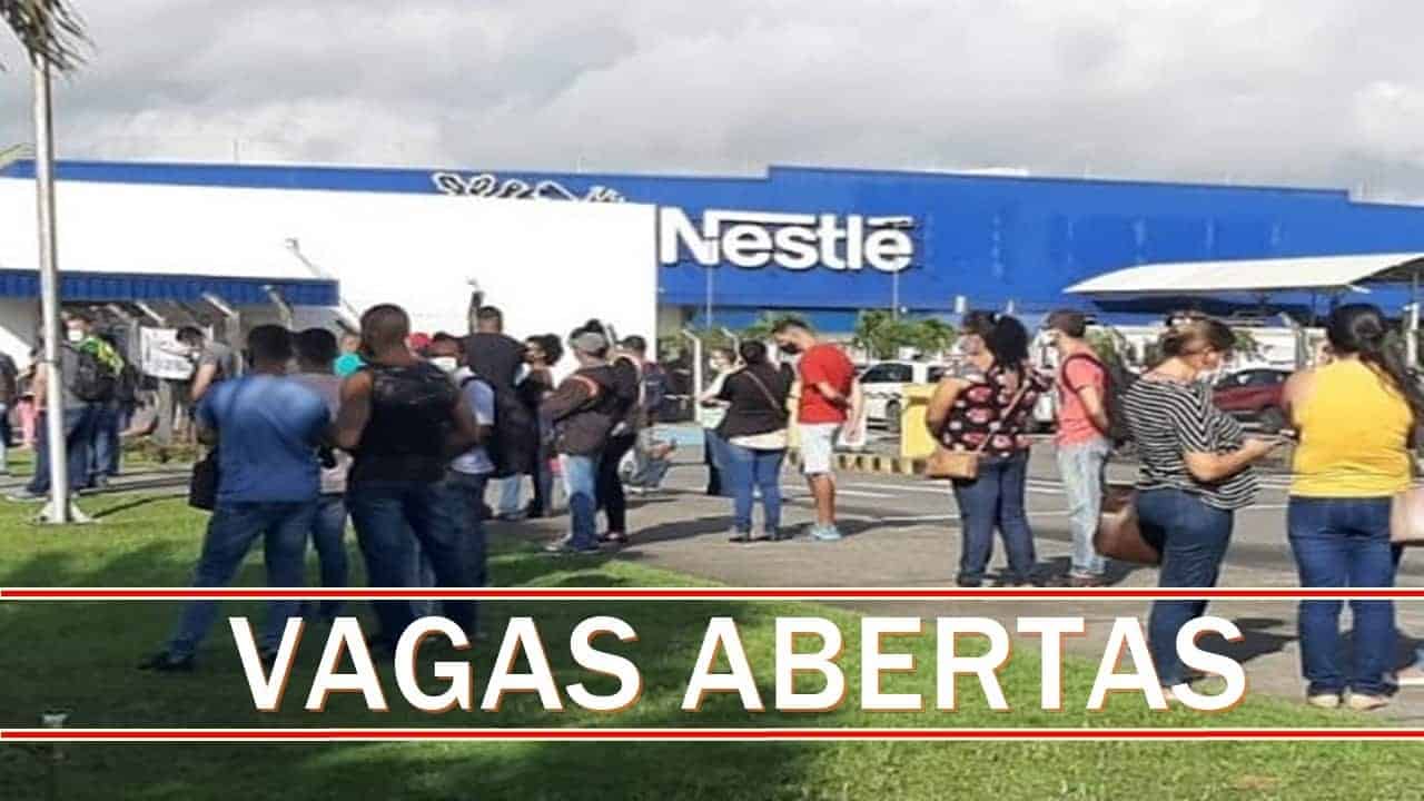 vagas nestlé - primeiro emprego - sem experiência