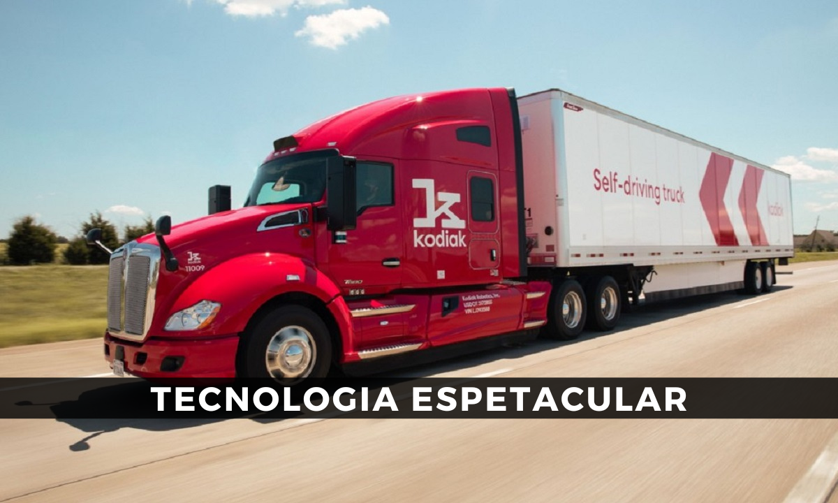 Caminhão, kodiak, autônomo