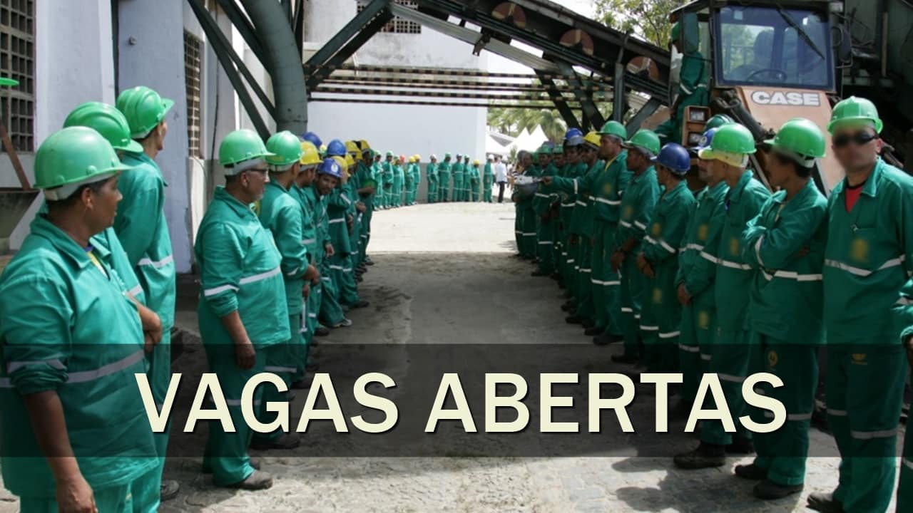 ETANOL - USINA - VAGAS - EMPREGO - GOIÁS carteira de trabalho - currículo em mãos = Vale - emprego - mineração - ensino fundamental - técnico - Vale - ferro