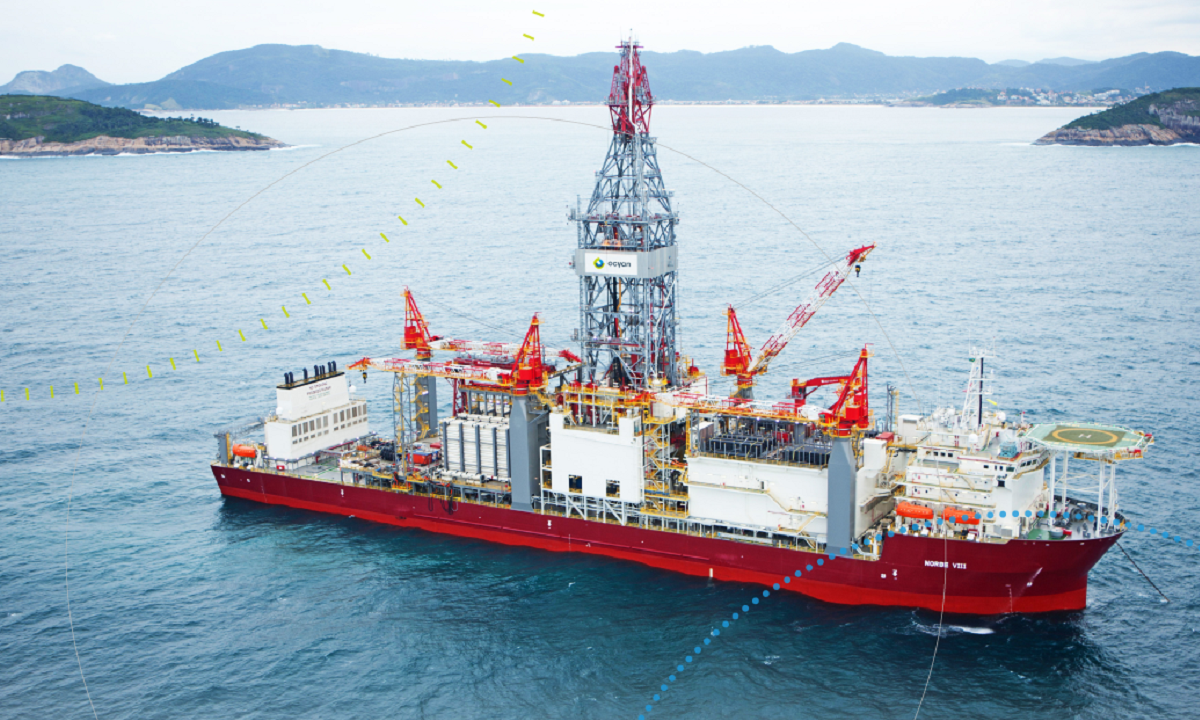 Óleo, gás, offshore, ocyan