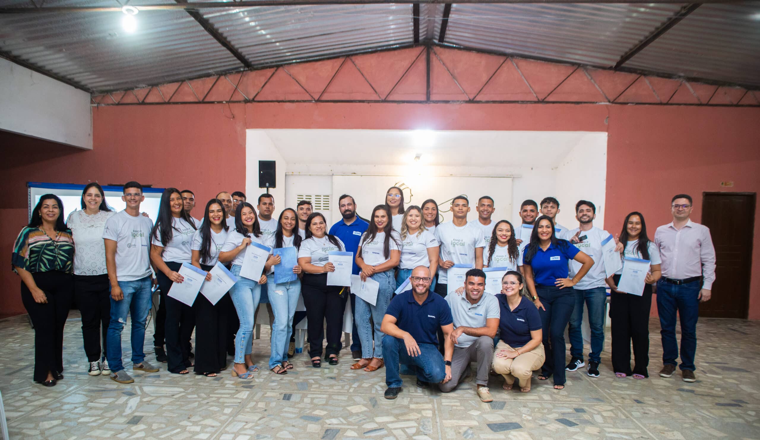 Em parceria com o SENAI-RN, as empresas finalizaram o primeiro programa de qualificação profissional Keep It Local no Rio Grande do Norte. Foram 25 trabalhadores formados no setor das energias renováveis pela EDP Renováveis e Vestas.
